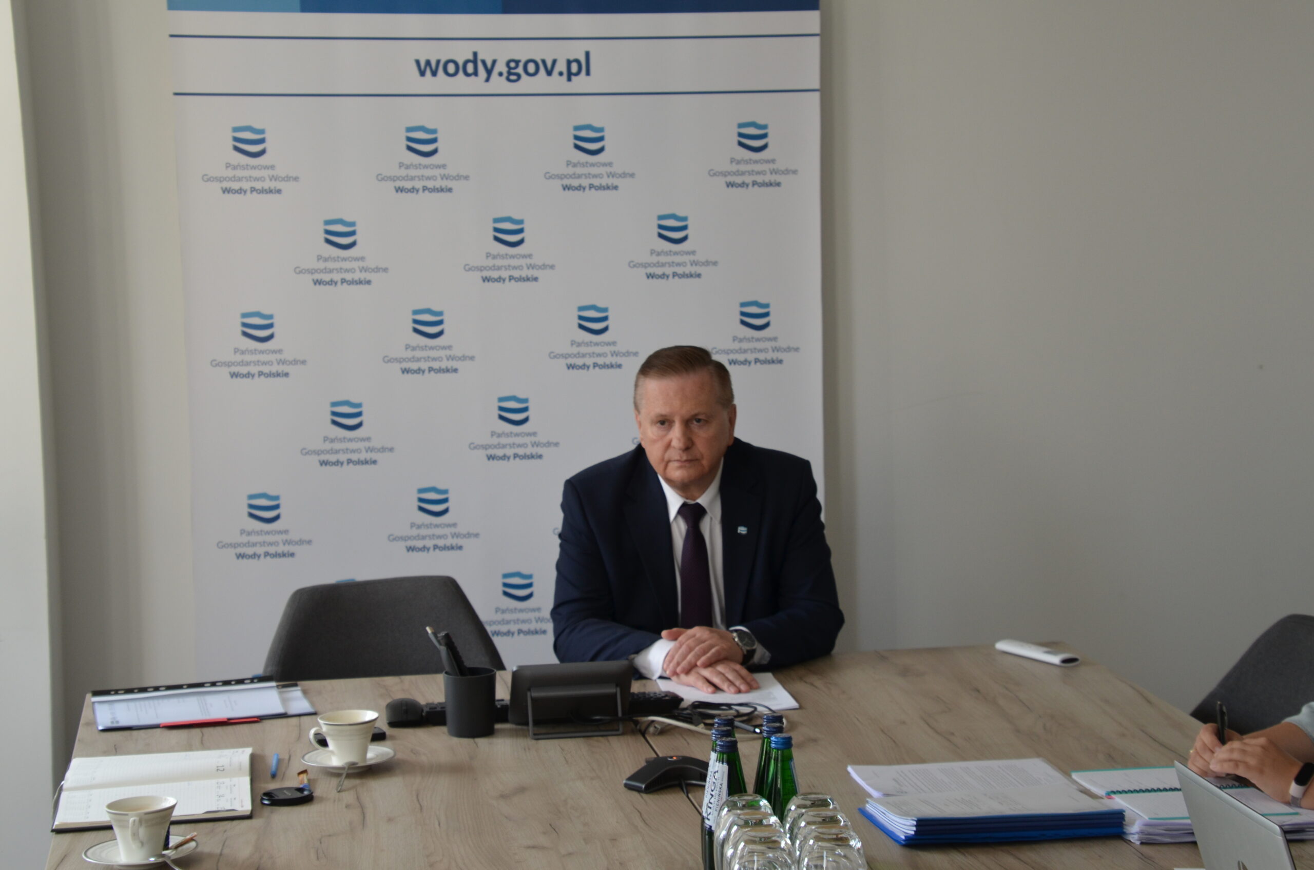 Spotkanie z Prezesem Państwowego Gospodarstwa Wodne Wody Polskie
